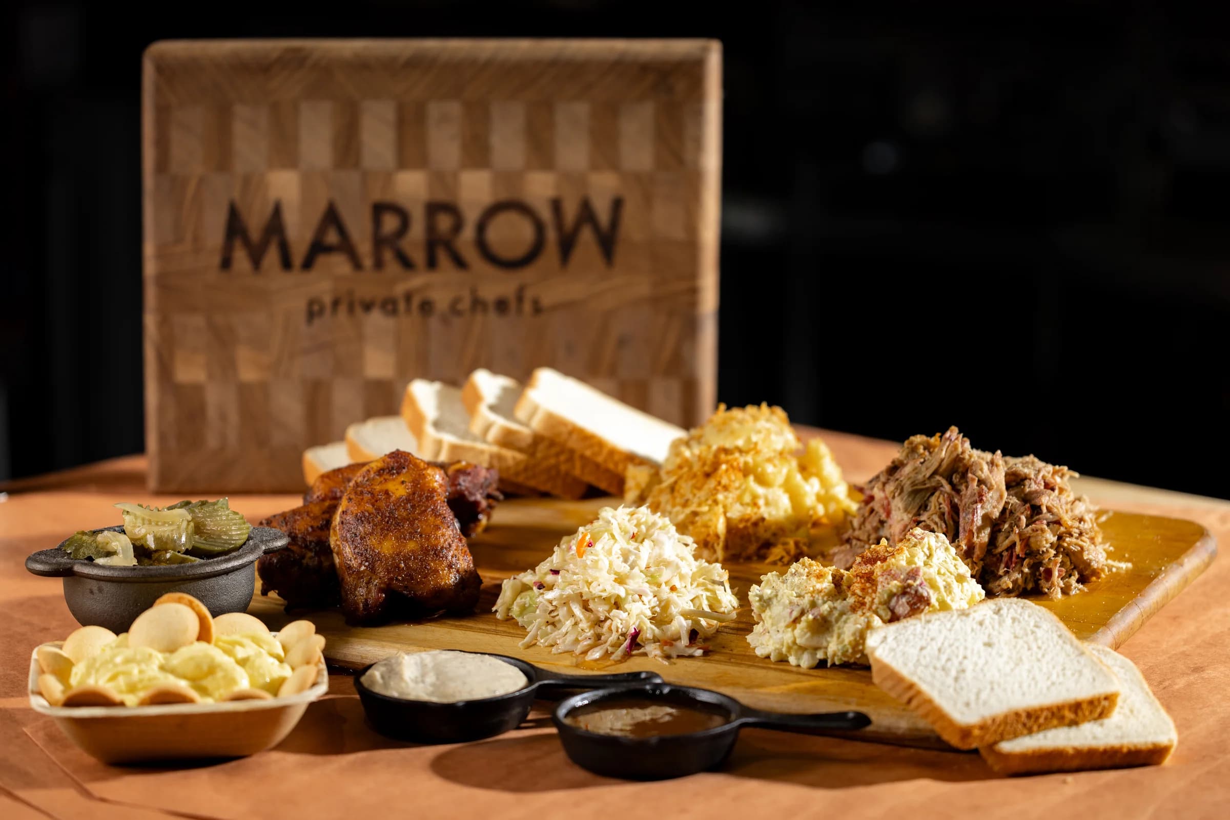 Southern BBQ menu